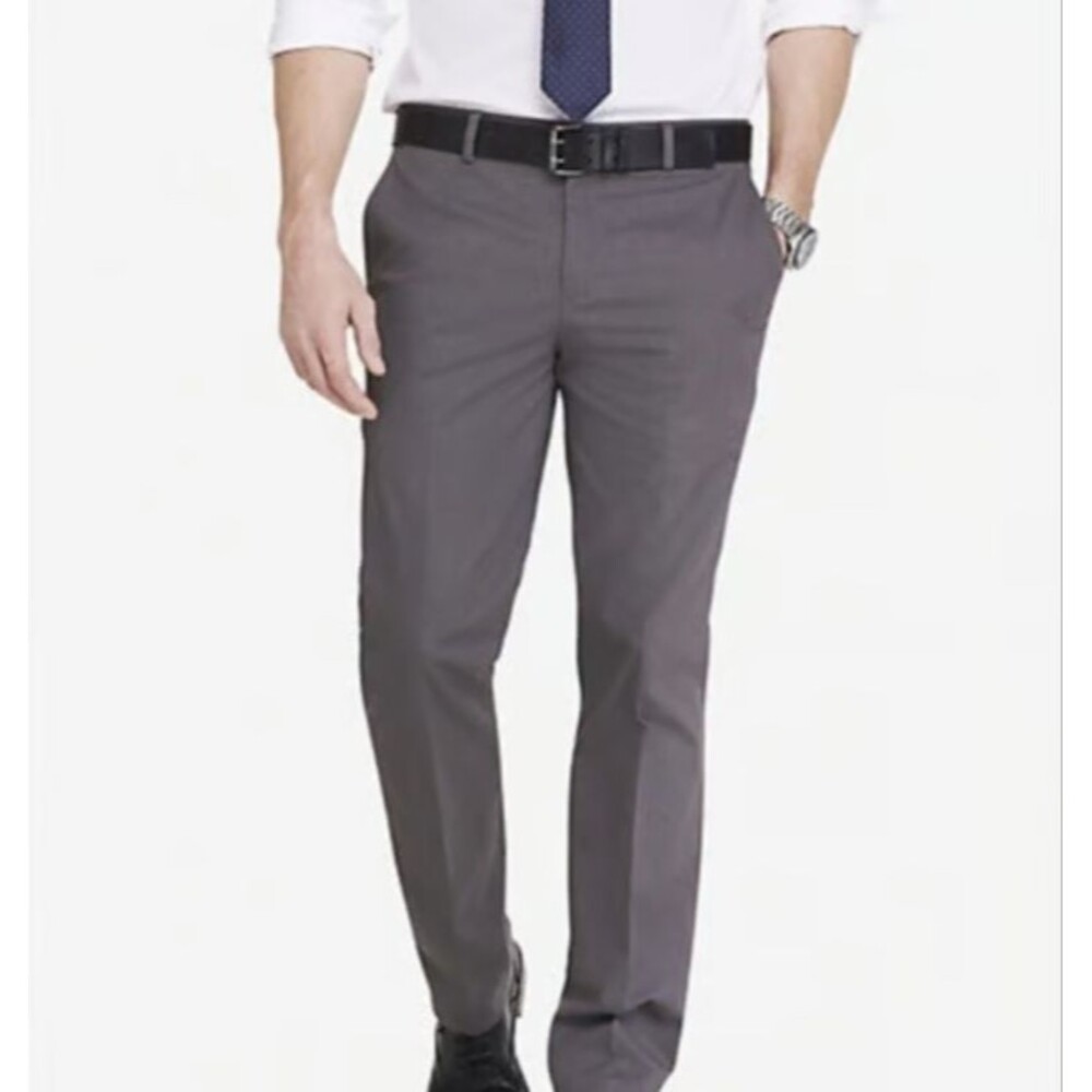 Express Photographer Slim Fit Pants Men's 31X32 Stretch Cotton NWT